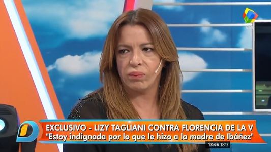 Lizy se metió en el conflicto entre Flor de la V y Mabel Ibáñez y le apuntó a la actriz