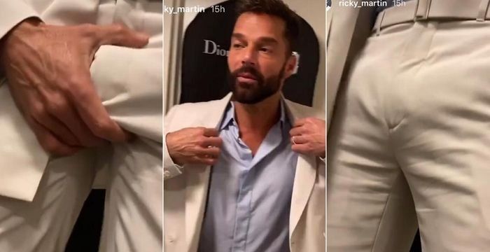 Ricky Martin enloqueció a sus fans con un tremendo video tocándose