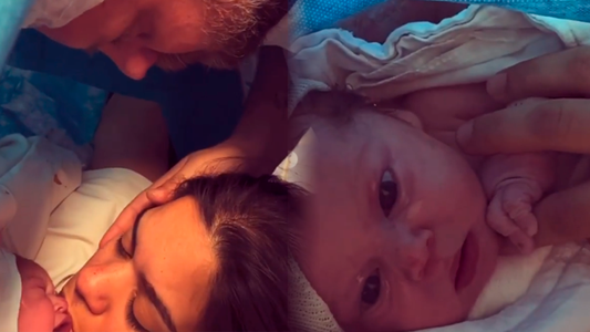 Emotivo video del nacimiento de Paloma, la hija de Nico Cayeta