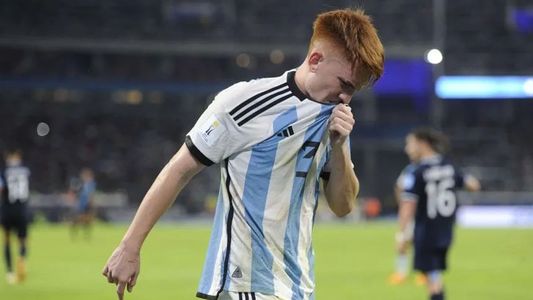 Preocupación en la Selección Argentina Sub 20 por Valentín Barco: ¿se lesionó?