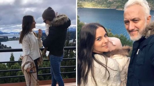 El álbum de fotos de las vacaciones de Andy Kusnetzoff en Bariloche