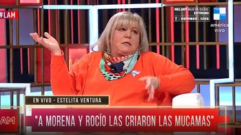 Estelita Ventura dio detalles de la infancia de More Rial: La criaron las mucamas y niñeras