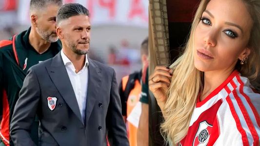 La tremenda reacción de Evangelina Anderson al buen momento de Martín Demichelis al frente de River Plate.