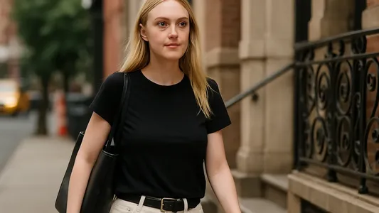 Dakota Fanning y el poder de vestir simple: cómo hizo de los básicos una marca de estilo