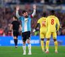 El Monumental se rindió ante Messi: el histórico homenaje que recibió en el minuto 10