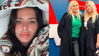 La China Suárez podría publicar chats y fotos con Icardi durante la nota de Wanda Nara con Susana Giménez