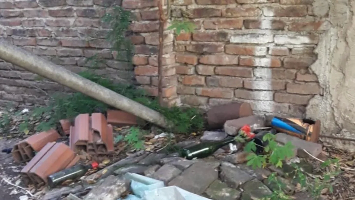 En una improvisada tumba fueron encontrados los restos humanos