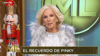 Mirtha Legrand se emocionó al recordar a Pinky: Fue una reina en la televisión