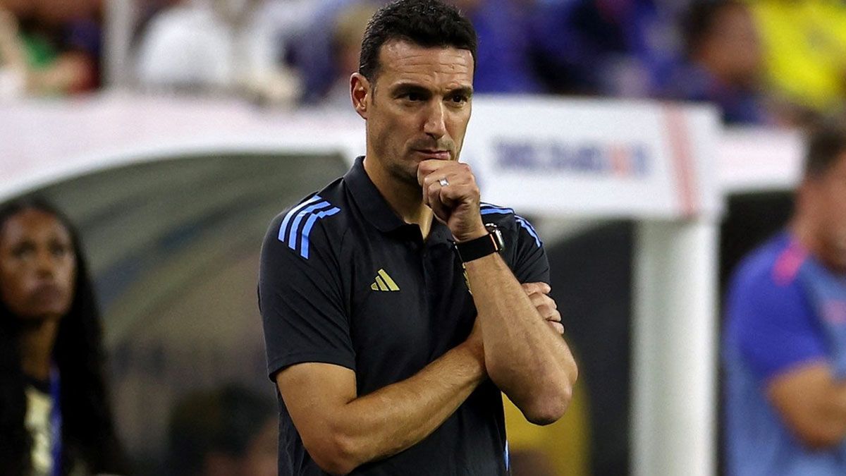 Lionel Scaloni habló de la Finalissima con España.&nbsp;