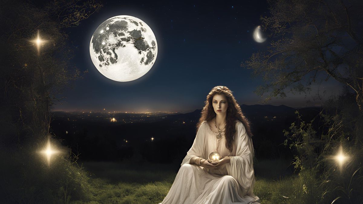 La Luna se encuentra en fase menguante en la constelación de Virgo