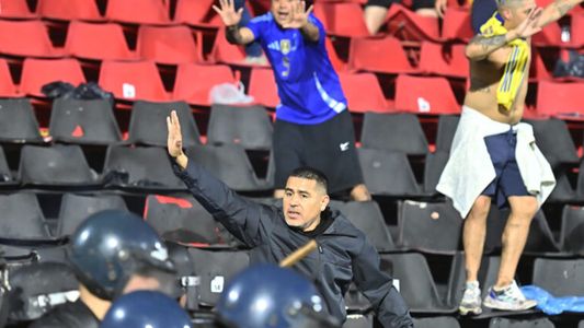 El video INÉDITO de Juan Román Riquelme en medio de los disturbios en la hinchada de Boca