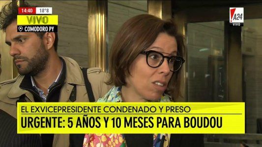 Laura Alonso: Es un juicio histórico, por primera vez en la Argentina se ha condenado a un vicepresidente