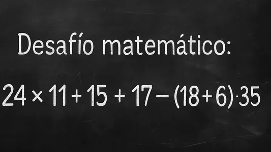 Desafío Matemático: este problema puede sorprenderte al resolver