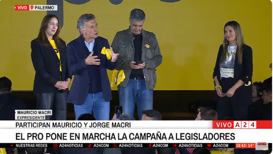 Lanzamiento de campaña del PRO: Macri contra la gente talentosa que con su ego destruye todo