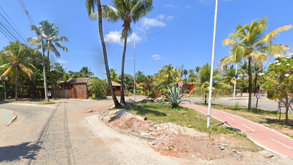 Praia do Forte, la zona donde fue liberado el argentino.