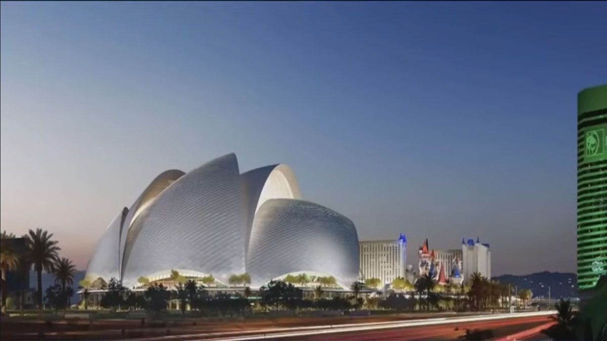 El dise&ntilde;o del nuevo estadio se asemeja a la &Oacute;pera de S&iacute;dney (Foto: captura de TV).