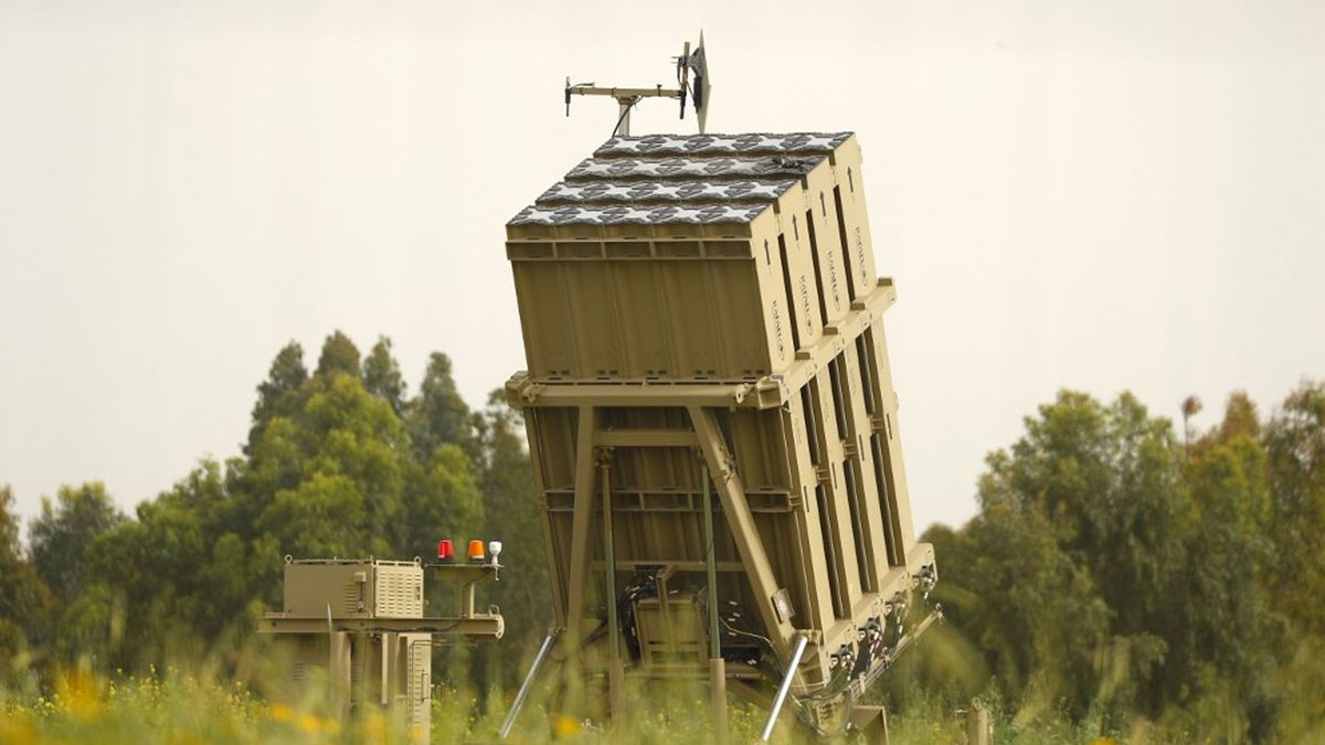 Batería del domo de hierro israelí, el mejor sistema de defensa del mundo. (Foto: Gentileza Jerusalem Times)