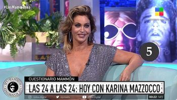 Karina Mazzocco contó cuando conoció a su marido entre las góndolas de un supermercado