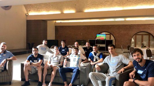 #SomosArgentina: el apoyo de la selección de Básquet para el equipo argentino ante Nigeria