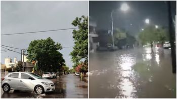 Bahía Blanca, otra vez complicada por las fuertes lluvias y un nuevo temporal