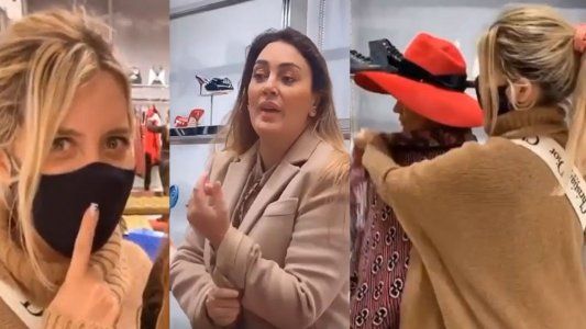 Wanda Nara y Sol Estevanez íntimas y compinches en París: tremenda y lujosa tarde de compras