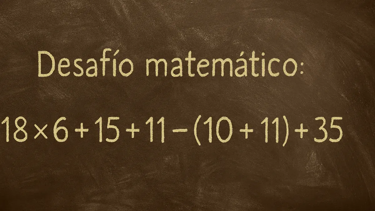 La regla esencial para resolver este desafío matemático es conocido como PEMDAS (por sus siglas en inglés) o jerarquía de operaciones.