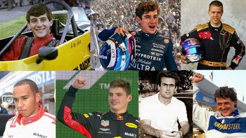 Fórmula 1: qué hicieron 7 grandes pilotos a la edad de Colapinto y hasta dónde llegaron