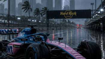 Último momento en la F1: la tormenta complica el GP de Miami y crece la incertidumbre