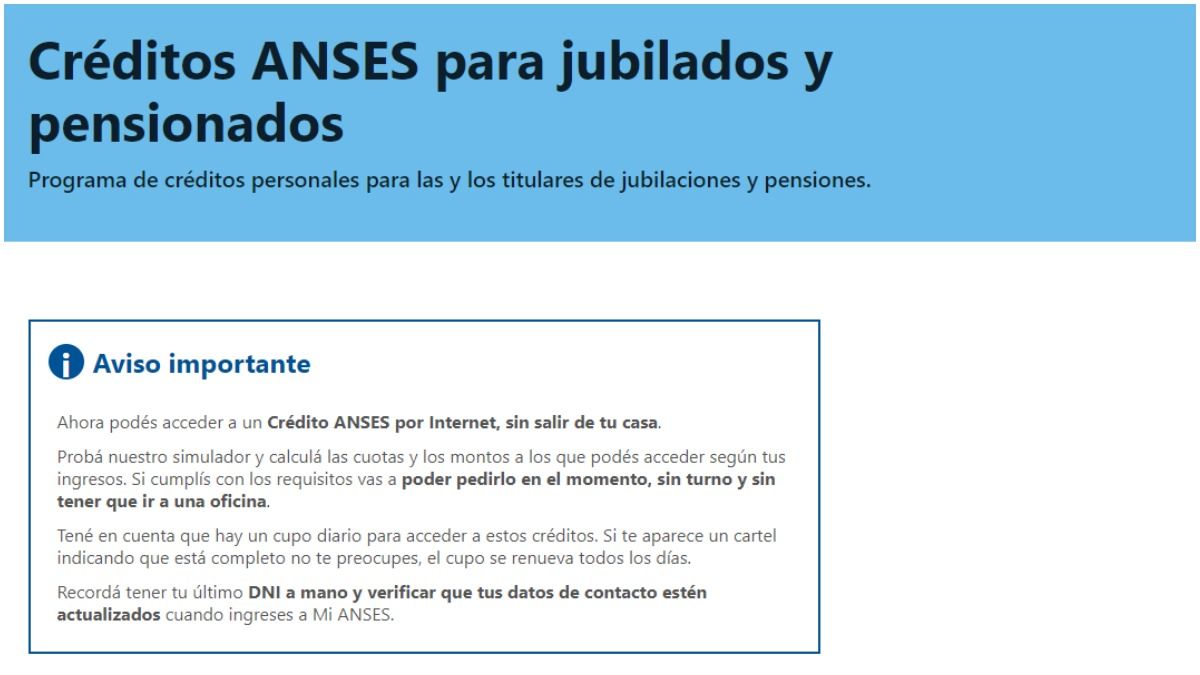 Créditos De La ANSES De Hasta $200.000 Para Jubilados Y Pensionados ...