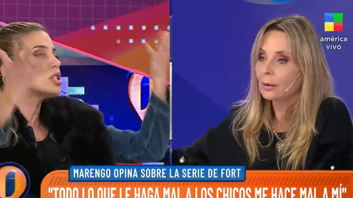 Virginia Gallardo y Evelyn Von Brocke