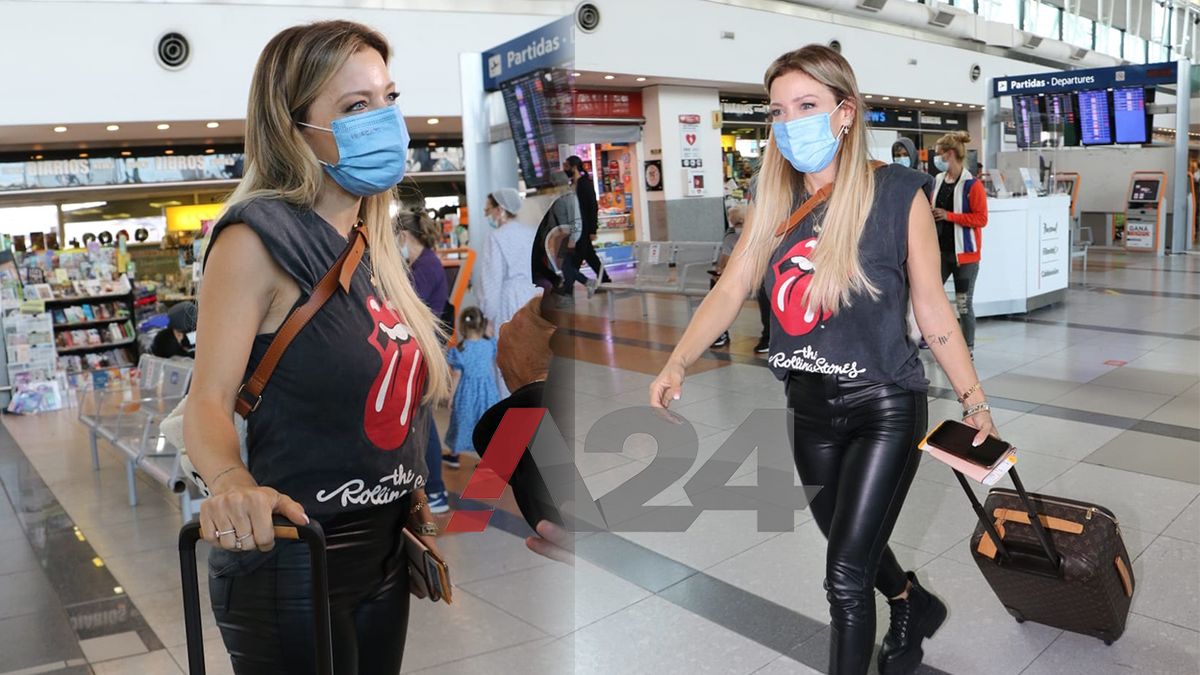 Evangelina Anderson se fue del país tras sorprender a su papá