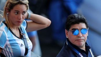 Rocío Oliva contó la drástica reacción de Maradona el día de la final entre River y Boca en Madrid