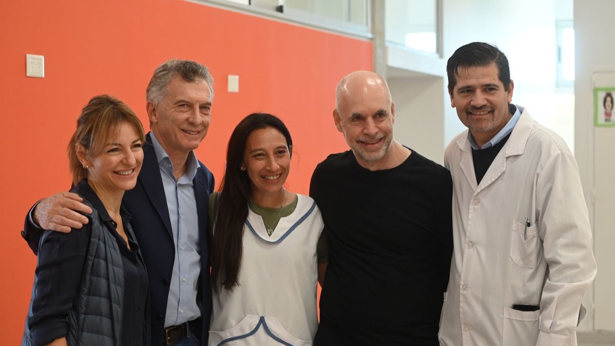 Macri y Larreta juntos