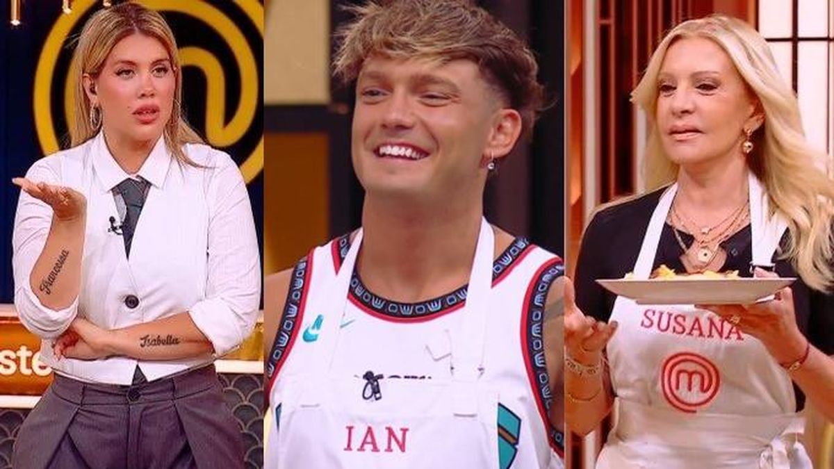 Ian Lucas contó su método de seducción en MasterChef Celebrity y Susana Roccasalvo lo fulminó