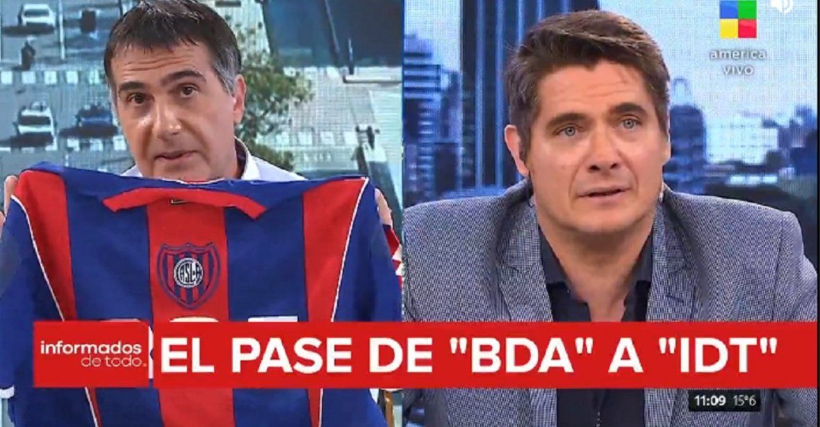 Antonio Laje y Guillermo Andino hicieron las paces con los hinchas de San Lorenzo
