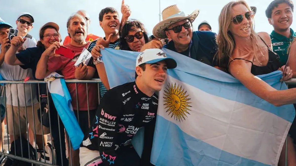 Furor por Franco Colapinto en Buenos Aires: el cronograma completo de su exhibición en Palermo