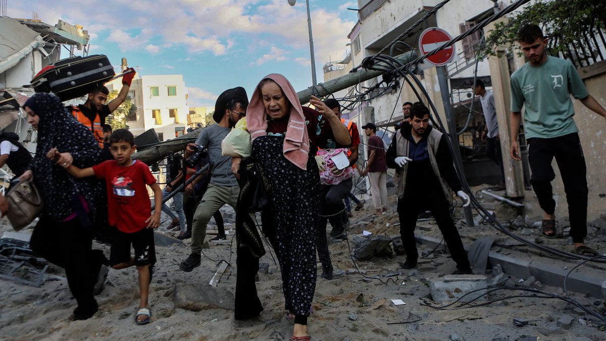 Gaza.No habrá un alto el fuego propuesto por EE.UU. por el veto de Rusia y China en las Naciones Unidas. (Foto: Gentileza Newtral)