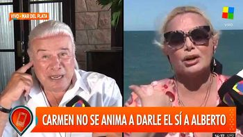 La confesión de Alberto Martín: “Con Carmen Barbieri somos más que amigos”