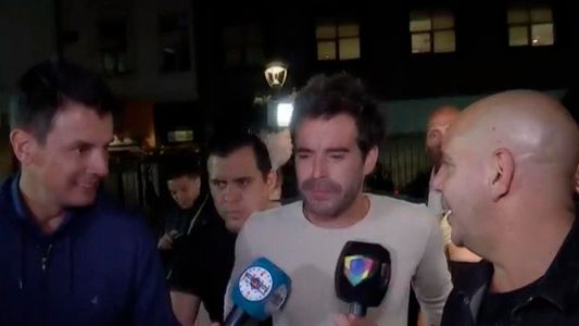 La reacción de Cabré cuando le consultaron por Fandiño delante de Laurita