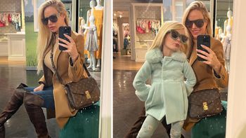 Luciana Salazar y Matilda, juntas en Disney