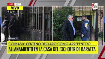 Stornelli busca recuperar los cuadernos de Centeno y ordenó un allanamiento en su casa