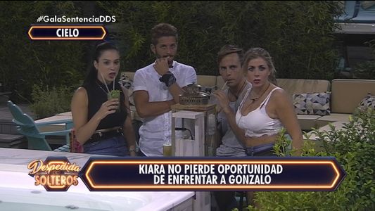 Fuerte pelea de Kiara con Gonzalo en Despedida de solteros: Sos poco hombre, no tenés huevos
