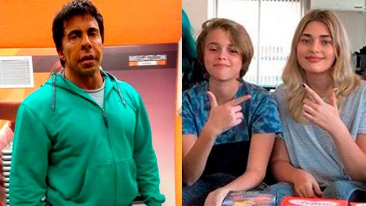 La particular manera con la que saludaron Martina y Felipe Fort a Gustavo Martínez por su cumpleaños