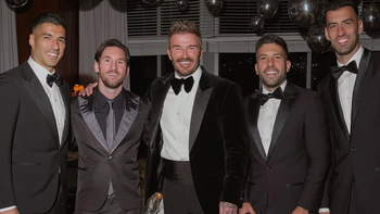 Nadie se esperaba esto: por qué Messi tiene dos celulares en la fiesta de Beckham Nadie se esperaba esto: por qué Messi tiene dos celulares en la fiesta de Beckham