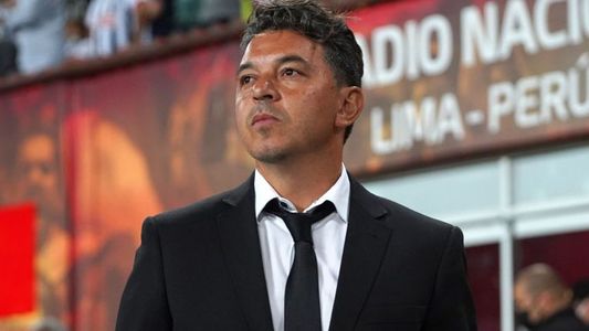 Gallardo vio el sorteo de la Copa Libertadores desde París