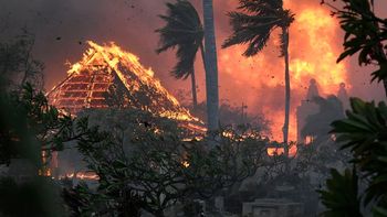 Incendios sin control en Hawái: las imágenes de la tragedia que ya dejó 55 muertos