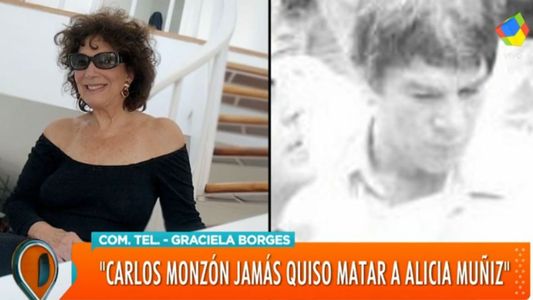 Graciela Borges: Monzón jamás quiso matar a Alicia Muñiz