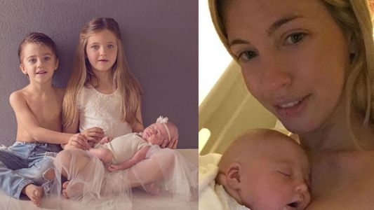 Rocío Guirao Díaz compartió fotos de Roma recién nacida