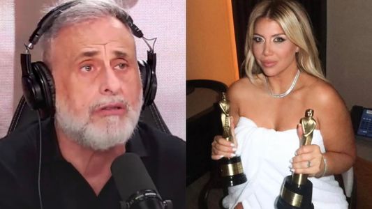 Jorge Rial se metió con un tema sensible de Wanda Nara para pegarle por su Martín Fierro: Medida...
