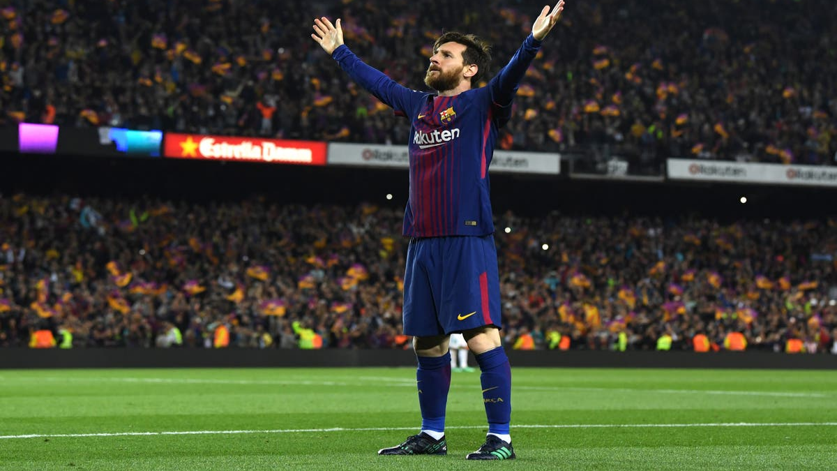Lionel Messi y una imagen que podr&iacute;a repetirse: volver a vestir la camiseta de Barcelona.&nbsp;
